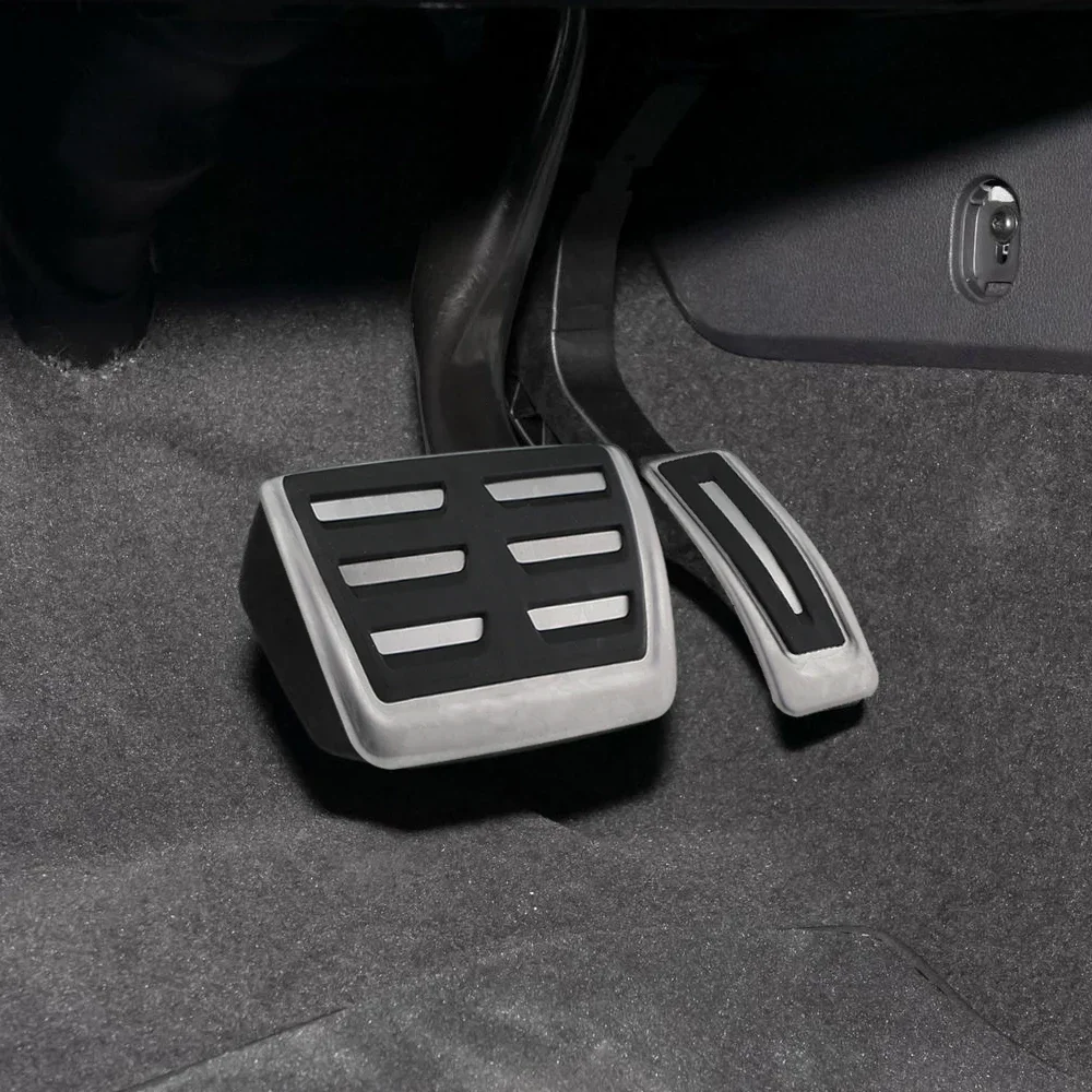 Pédales Voiture Sport Audi A4 B9 A5 F5 2016-2019 - Kit Antidérapant Accélérateur Frein