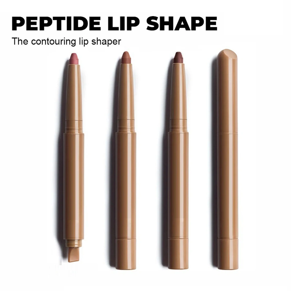 Lip Liner 11-color Double-ended Silky Polypeptid Custom Logo Matte velvet Waterproof Durable Private Label Makeup Cruelty Free