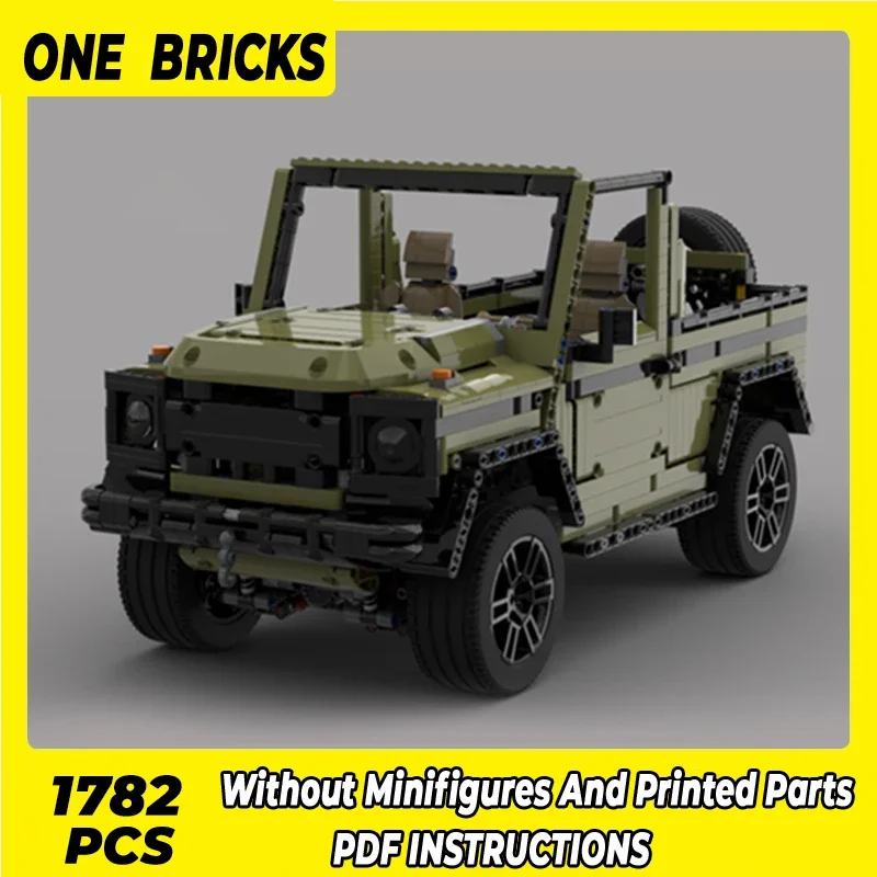 Moc Building Blocks Car Model Luxury Off-road Vehicle 42110 Technical Bricks DIY Assembly Famous Toys For Childr Holiday Gifts