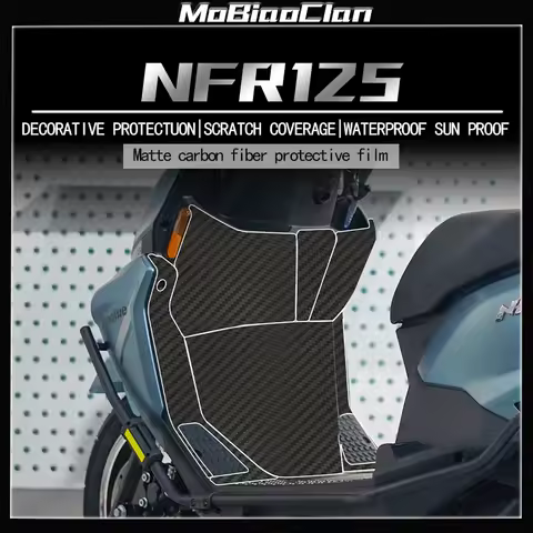 For Haojue NFR125 Sticker Motorcycle 3D Carbon Fiber Protective Film Full Body Sticker Film Modification Accessorie