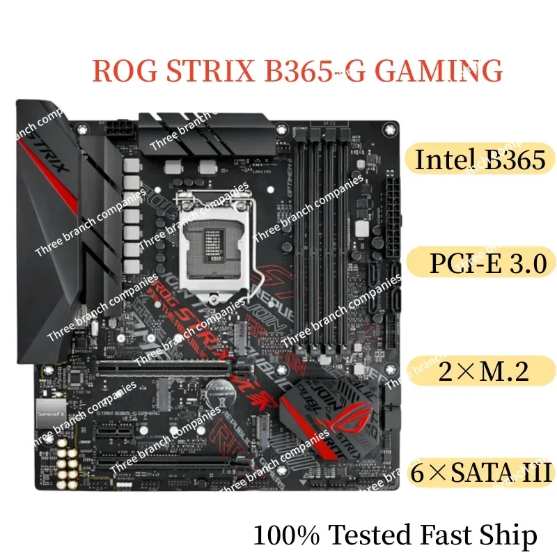 

For STRIX B365-G GAMING Motherboard 64GB LGA 1151 DDR4 Micro ATX Mainboard 100% Tested Fast Ship