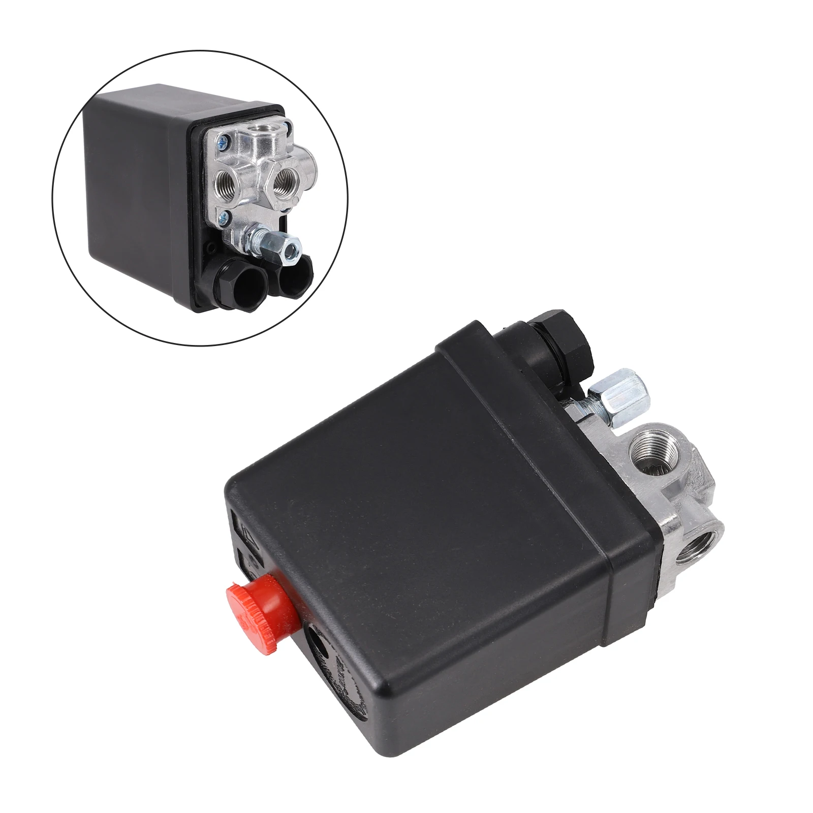 Heavy Duty Air Compressor Pressure Switch 90 PSI -120 PSI Save Electric Energy ON/OFF Auto Control Load/Unload