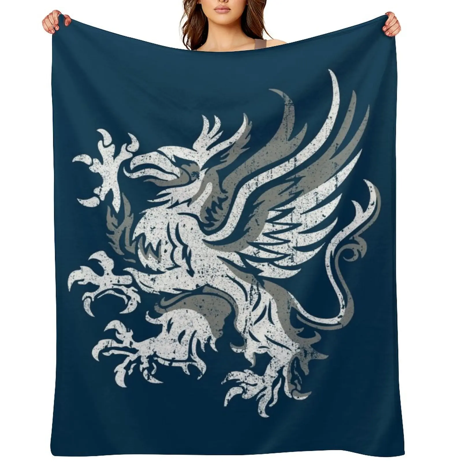 

Grey Warden Sigil Throw Blanket for sofa blankets ands Flannel Fabric Bed Fashionable Blankets