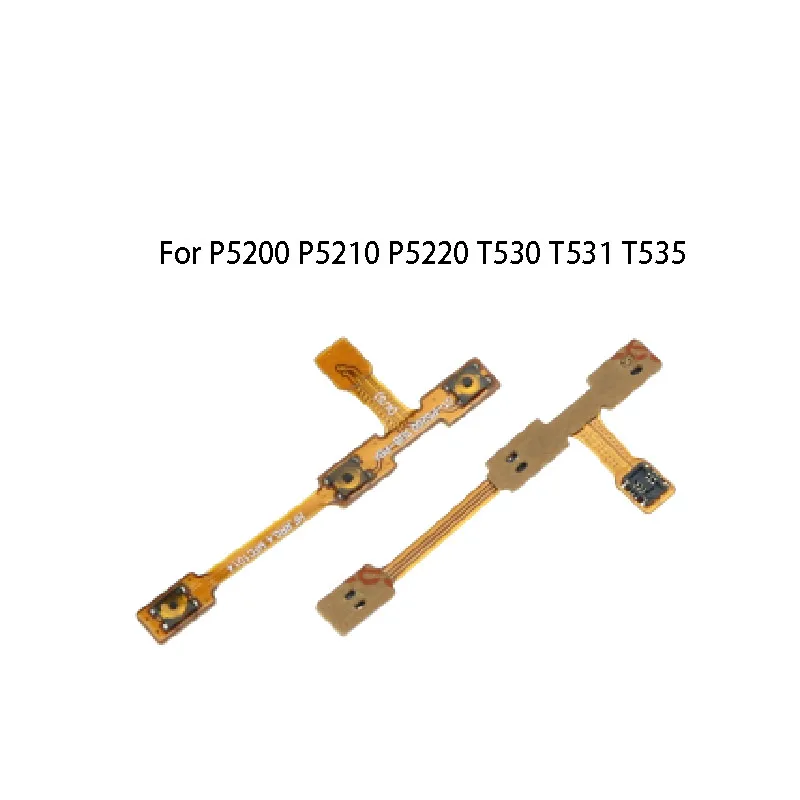 1pc Compatible Power Button and Volume Flex Cable for Samsung P5100 5200 5220 T530 535 P6200 7500 i9060 On/Off Volume Control