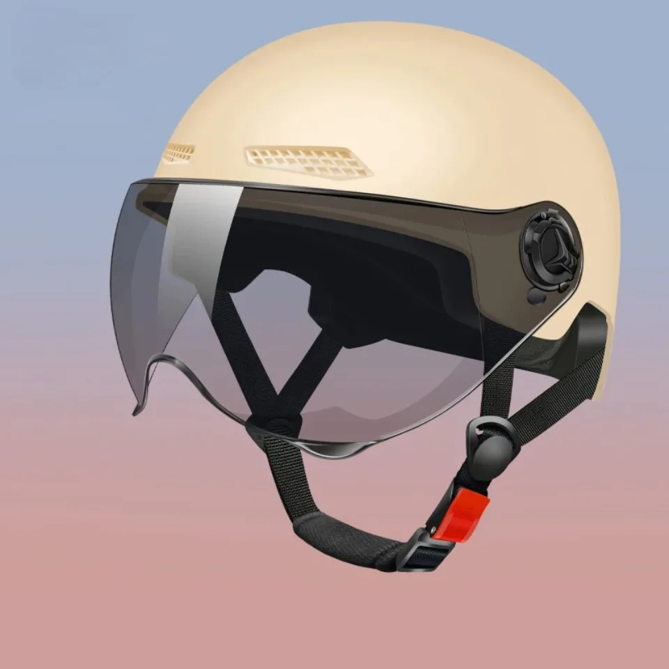Motorcycle Helmet For Men Women Classic Retro Scooter Half Helmet Ultralight Cycling Helmet MTB Bike Bicycle Motorcycle Helmet view 2