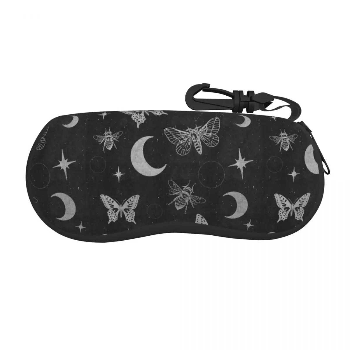 Butterfly Dream Glasses Case Anti-Fall Zipper Witch Halloween Glasses Storage Box Gift Glasses Box