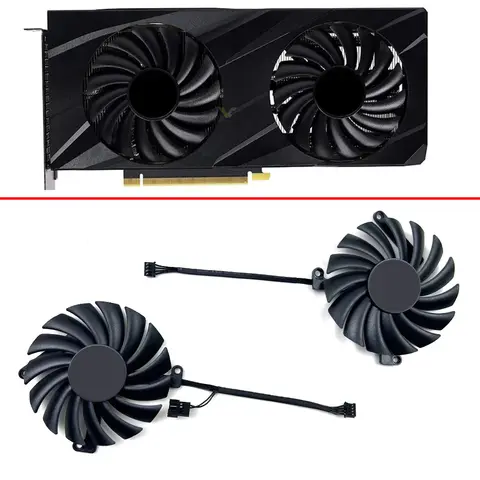 NEW Cooling Fan 85mm 4pin CF-12910S For PNY GeForce RTX3060 3060ti VERTO Dual Fan Graphics Card Replacement Fan