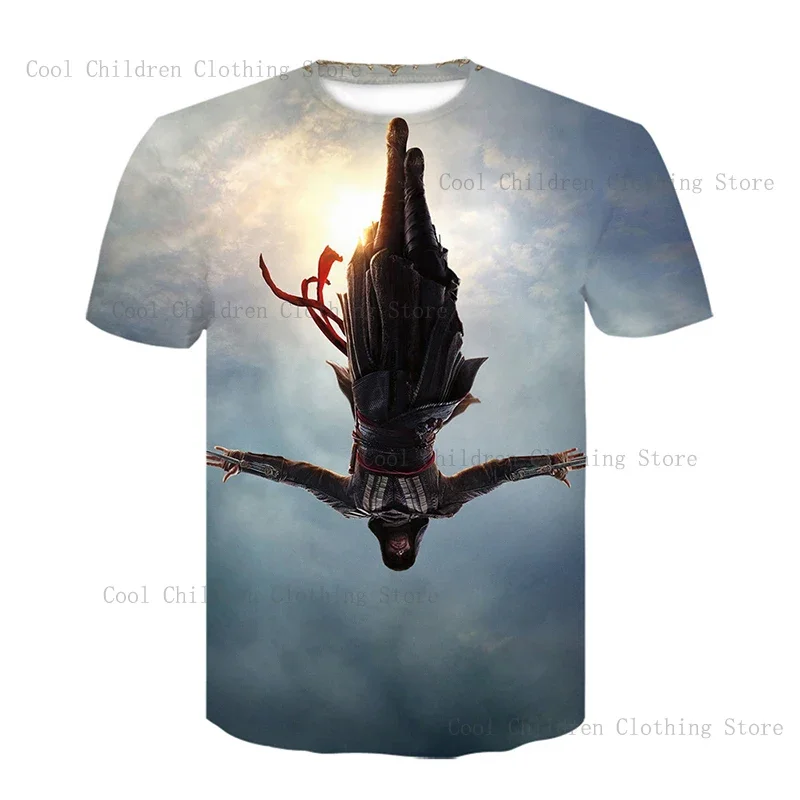 Game Assassin Creed Legends T-shirts 3D Print Men Women Short sleeve O-neck Tshirts Hip Hop streetwear Fashion Casual Top Tee