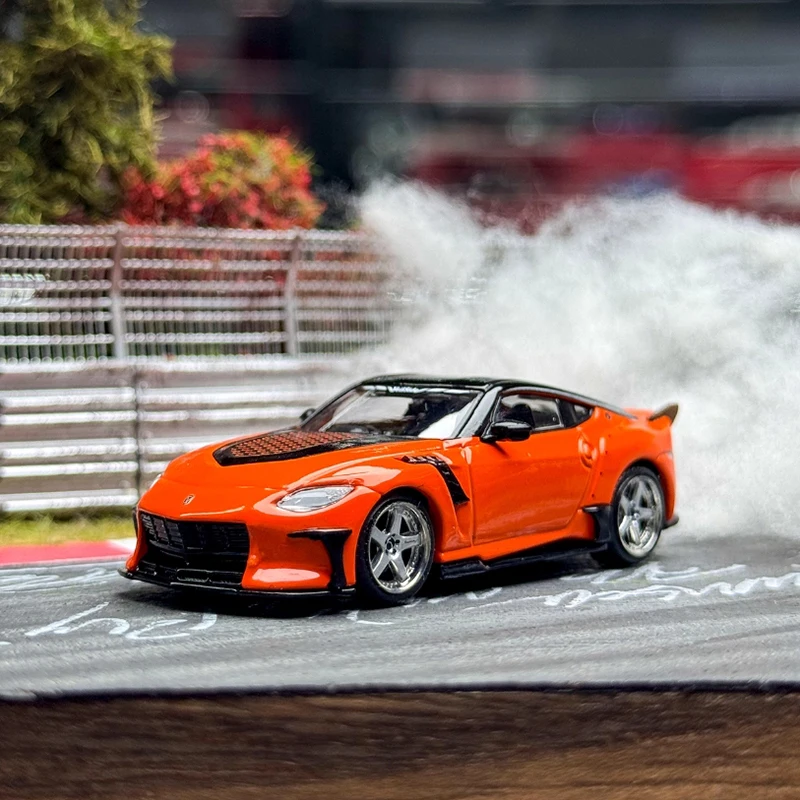

TW литой под давлением масштаб 1:64 FFZ400 Fairlady Z сплав имитация модели автомобиля для взрослых хобби сувениры коллекция подарок дисплей орнамент