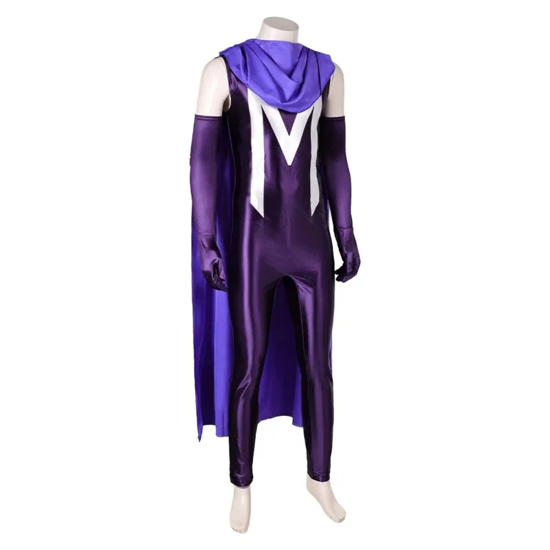☆SunlCos X 97 Super Villain Magneto Cosplay Fantasia Costume Disguise For Men Male Adult Jumpsuit Halloween Carnival Pa☆ - view 4