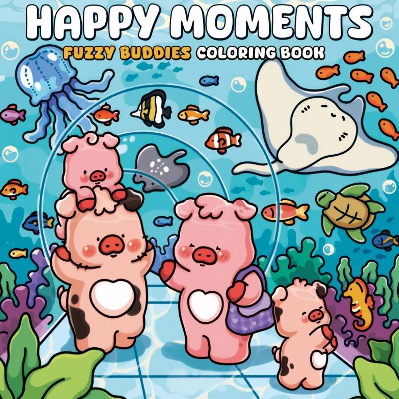 "Farm and Vegetables" coloring book: appreciate farm life, various vegetable illustrations, an ideal way to get close to nature.