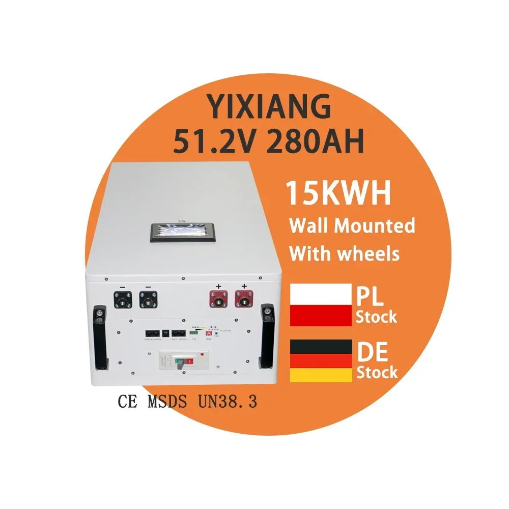 YIXIANG Best Selling Powerwall 15kwh Batteries 51.2v 200ah 280ah 300ah Wall  Mounted 15kwh Solar Energy Storage Lifepo4 Battery