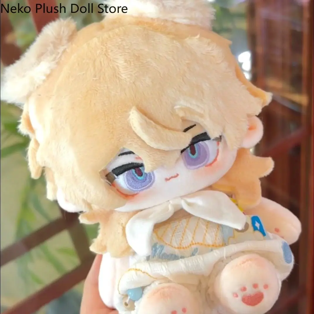 

Honkai: Star Rail Aventurine Game 20cm Cute Soft Plush Stuffed Doll Body Cosplay Cartoon Dress Up Toy Figures Dolls Gift