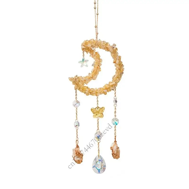 decorativo mariposa con cristales para atrapar mariposa colgante p9yb