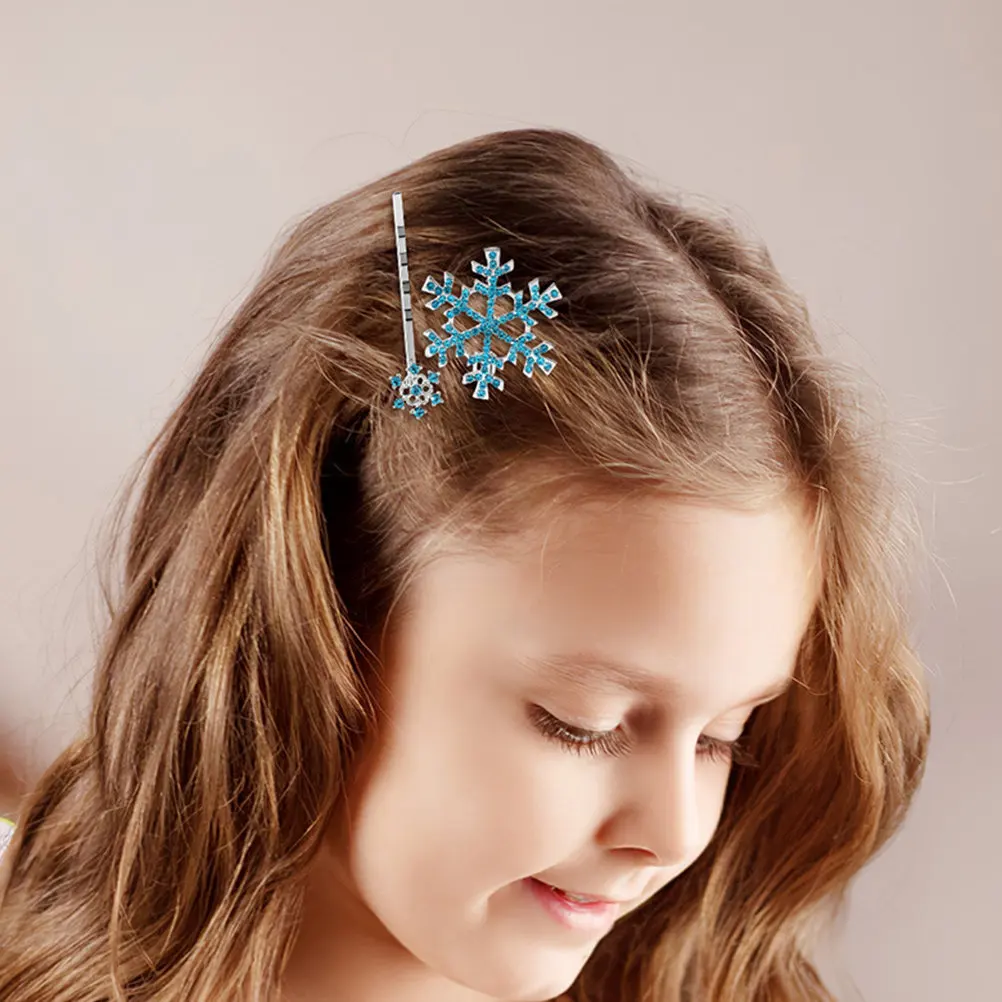 

Набор из 18 заколок для волос с кристаллами в форме снежинок, из высококачественного сплава, для женщин и девочек, надежно фиксируют волосы, не царапают, подходят для свадьбы