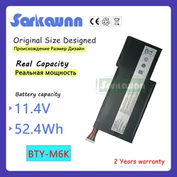 SARKAWNN 3cell BTY-M6K Laptop Battery for MSI MS-16K2 MS-16K3 MS-17B4 GS73VR GS63VR 7RG GF63 GF75