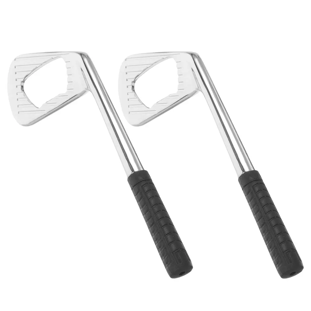 

2 Pcs Cue Can Opener Bottle for Teachers Beer Portable Men Novelty Zinc Alloy Creative