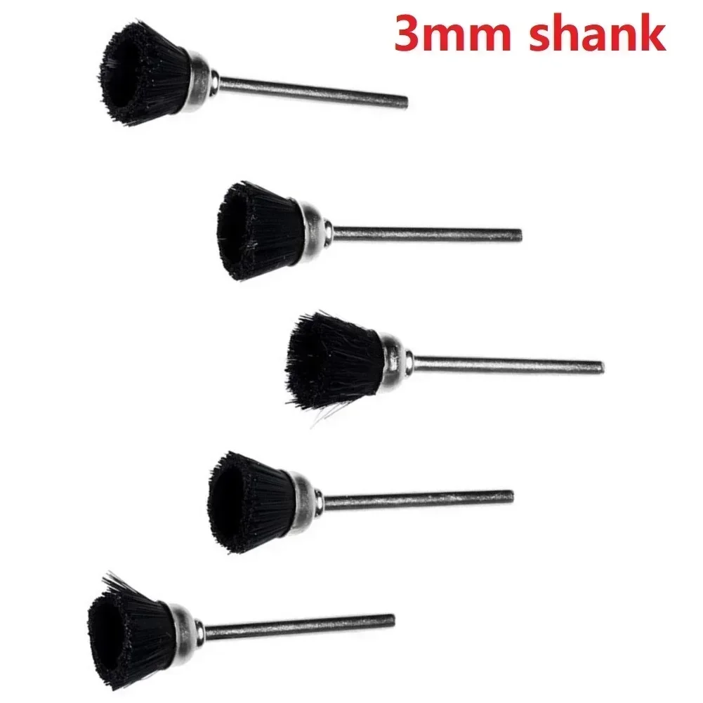 

1 Set Metal Polishing Brushes Wheel Brushes 3.0mm Shank Bristles Brush Brushes Wheel Brushes Power Cleaning Tool