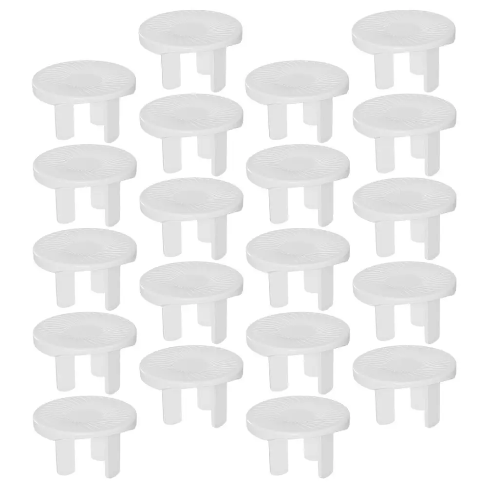 

20 шт. Защитные накладки на розетки для детей, многоразовые защитные колпачки для электрических розеток, предохраняющие от поражения током