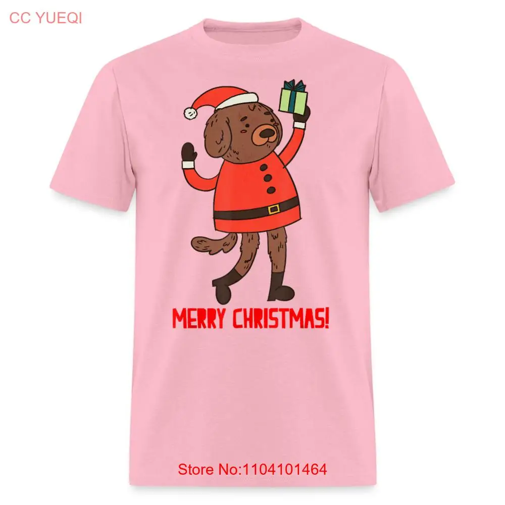 

Family Matching Christmas Pajama Dog Lover Santa Xmas Gift T-Shirt