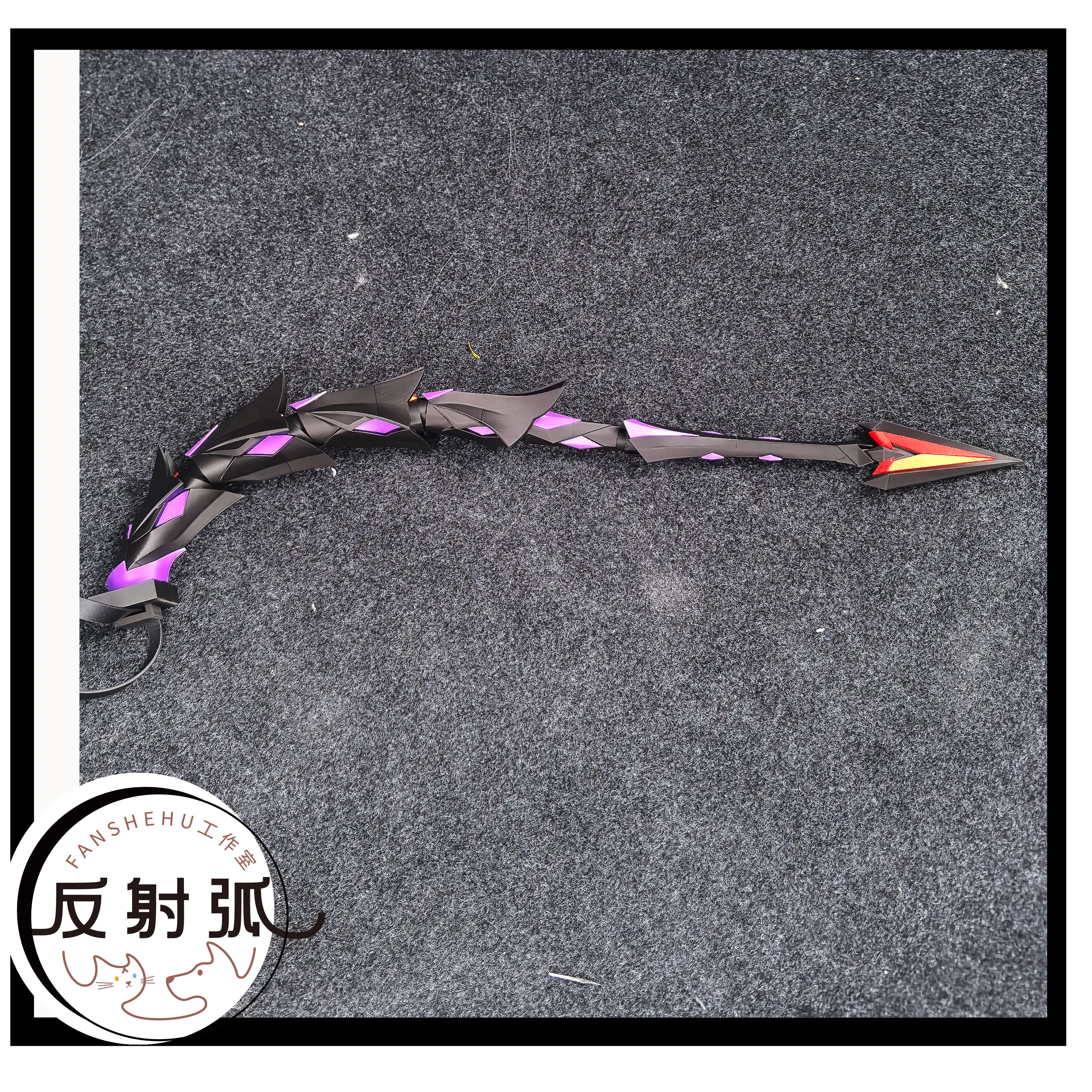 Durin Tail Genshin Impact Sword Косплей Реквизит Хэллоуин Рождество Необычные Вечерние Реквизит