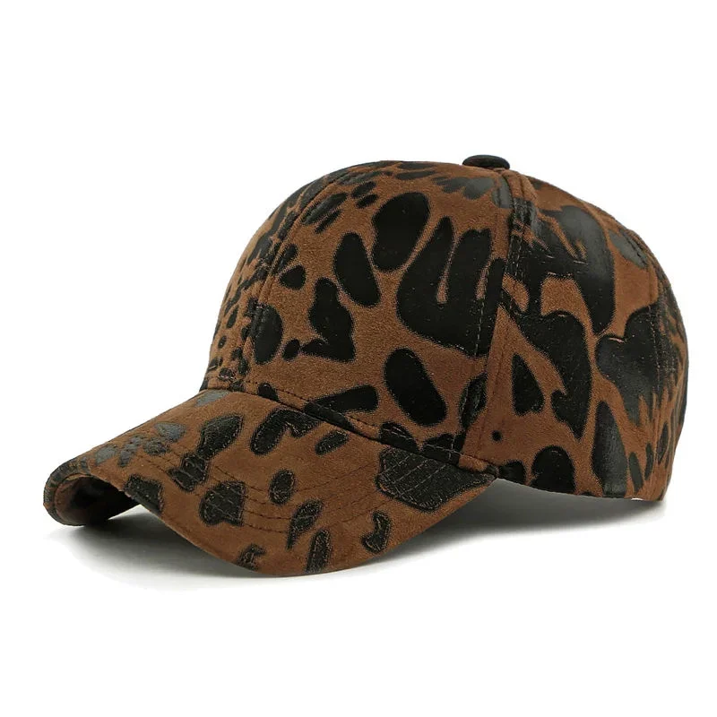 Spring and Autumn Polyester Print Casquette Baseball Cap Adjustable Outdoor Snapback Hats for Men and Women 122