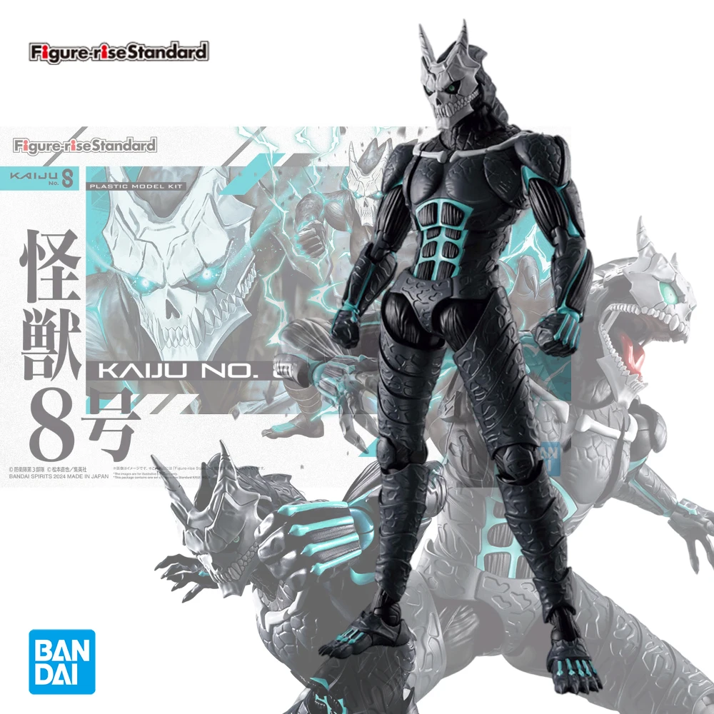 

Bandai Genuine Figure-rise Standard FRS Kaiju No. 8 Anime Action Figure Assembly Toys Collectible Model Decorative Toy Gifts