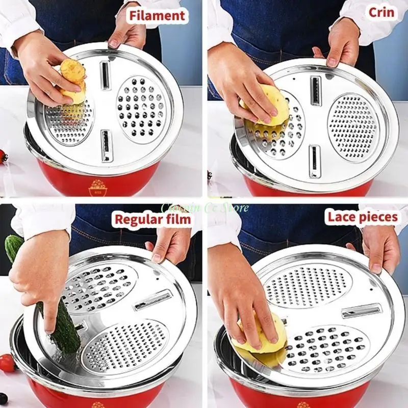 X90F Innovative Straining Design Stainless Steel Kitchen Basin with Shredding Cover