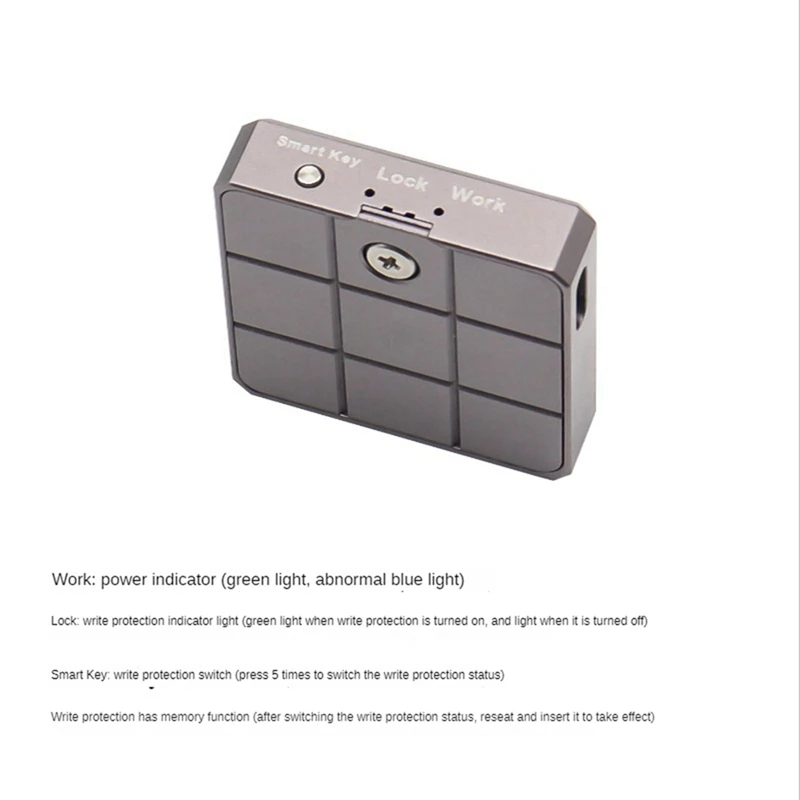 เคส SSD M2 2X M.2 NVMe 2230 SSD Enclosure, USB 3.2 10Gbps TO NVMe M-Key เคสโซลิดสเตตไดรฟ์ภายนอก