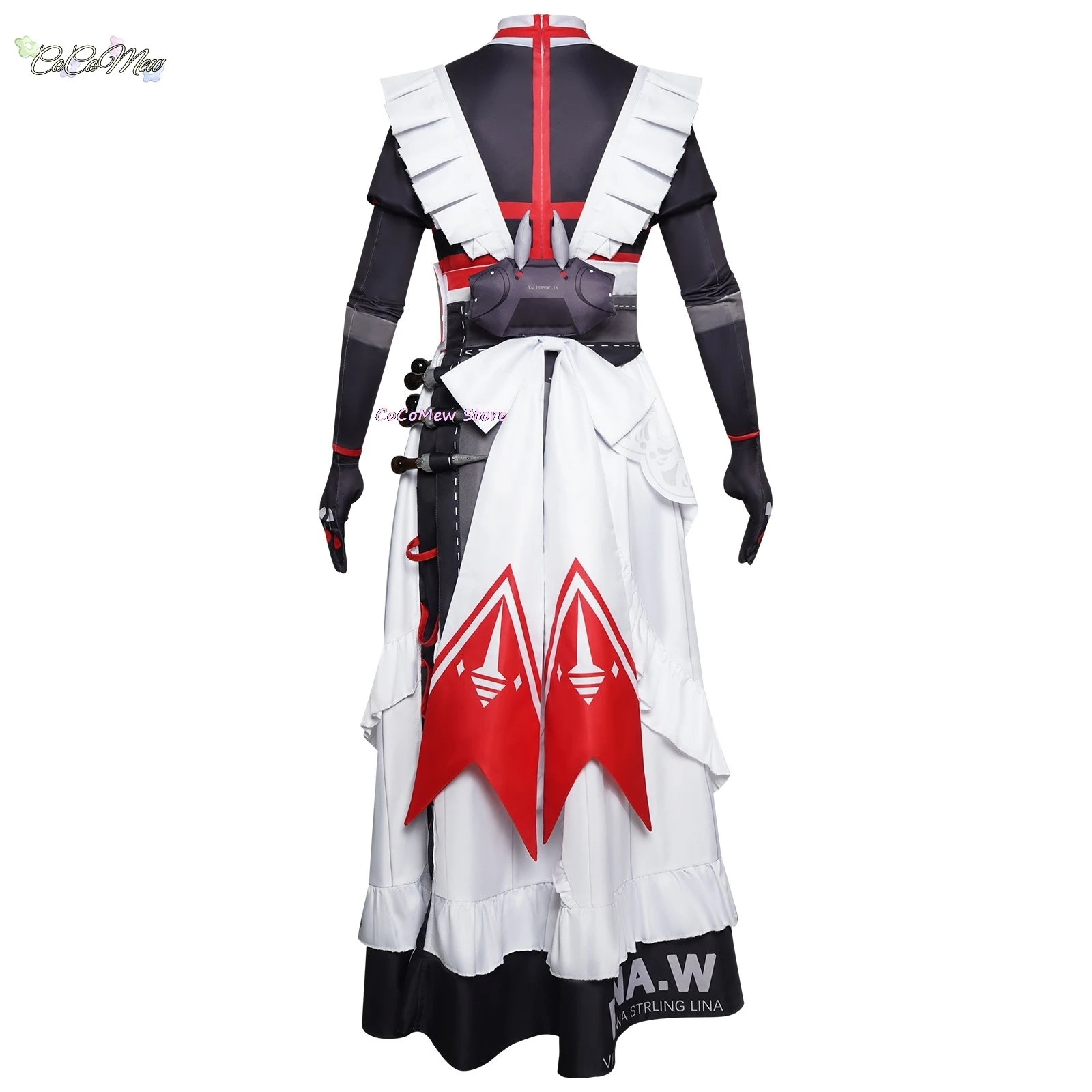 زينلس زون زيرو تأثيري زي مع شعر مستعار للنساء ، الإسكندرية ، كوس زي موحد ، أنيمي هالوين حزب ازياء ، لعبة التنكر