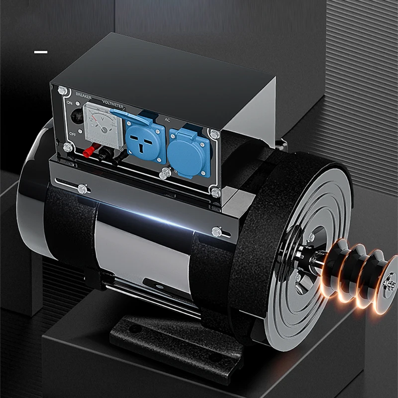 Small Generator 10KW Single-phase Motor Diesel Generator Set All Copper Inner Core Portable Generator