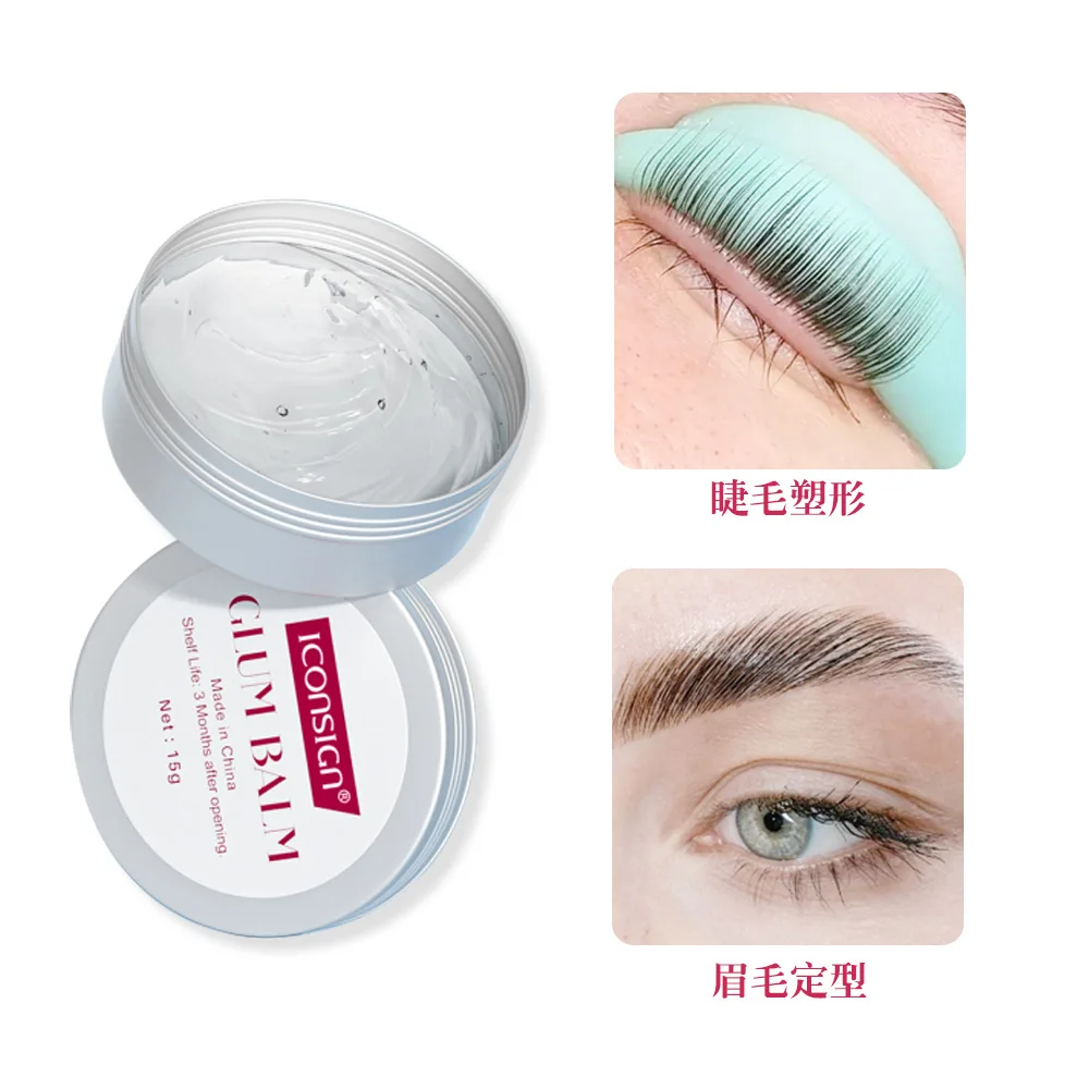 15g Lash Lift Kleber festes Gel geruchlos ultras chnelle Bindung Wimpern Dauerwelle fester Kleber nicht reizend Lifting Wimpern wachs Fixier kleber