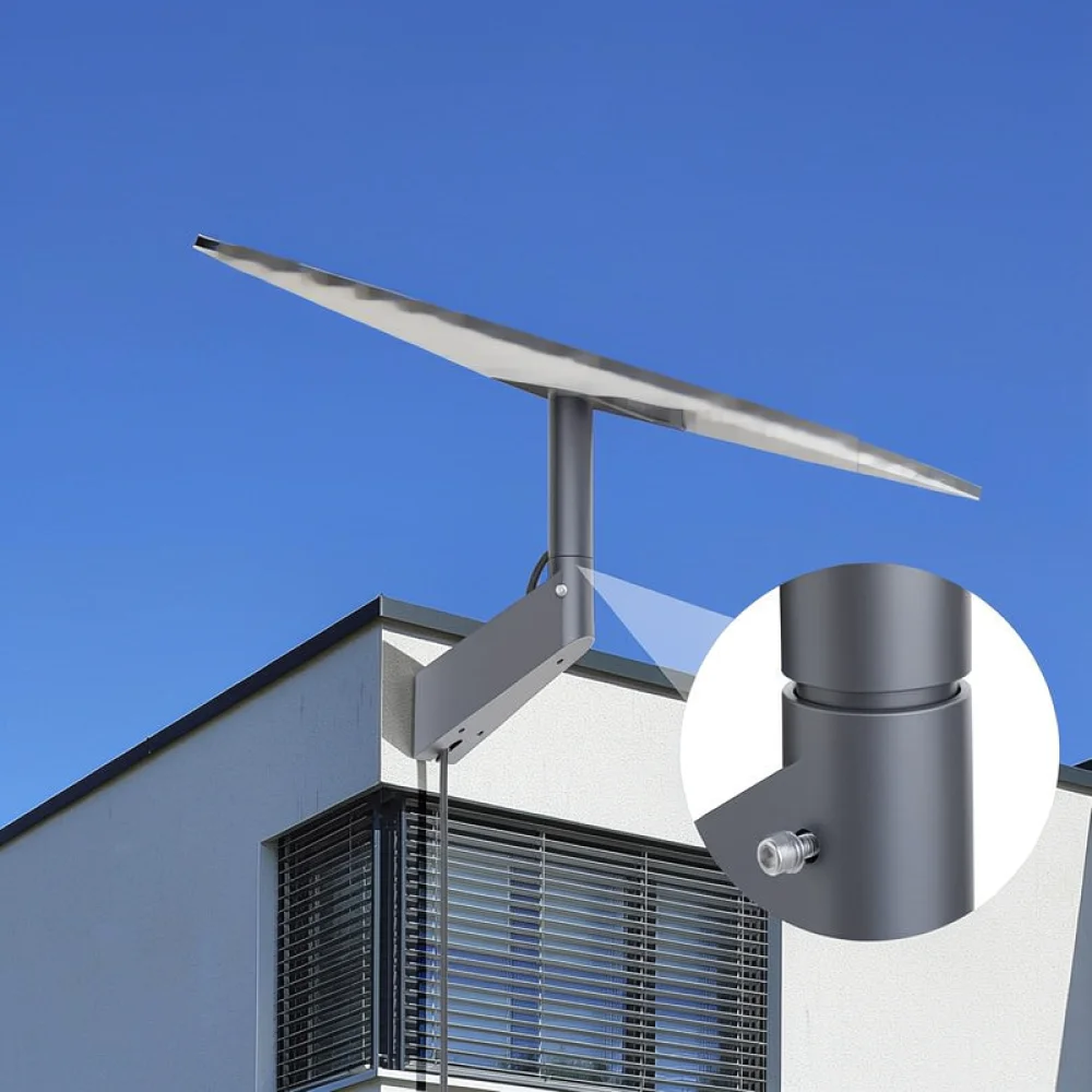 Outdoor Metal Bracket Stand Aluminum Alloy Holder For Video Security Camera System Stable Pole Mount Hardware