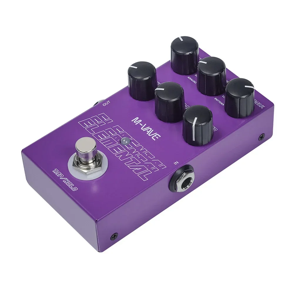 For Guitar Playing Delay Effects Pedal 3000ms Delay Time Long Delay Time Psychedelic Timbre Unique Rhythmic Patterns