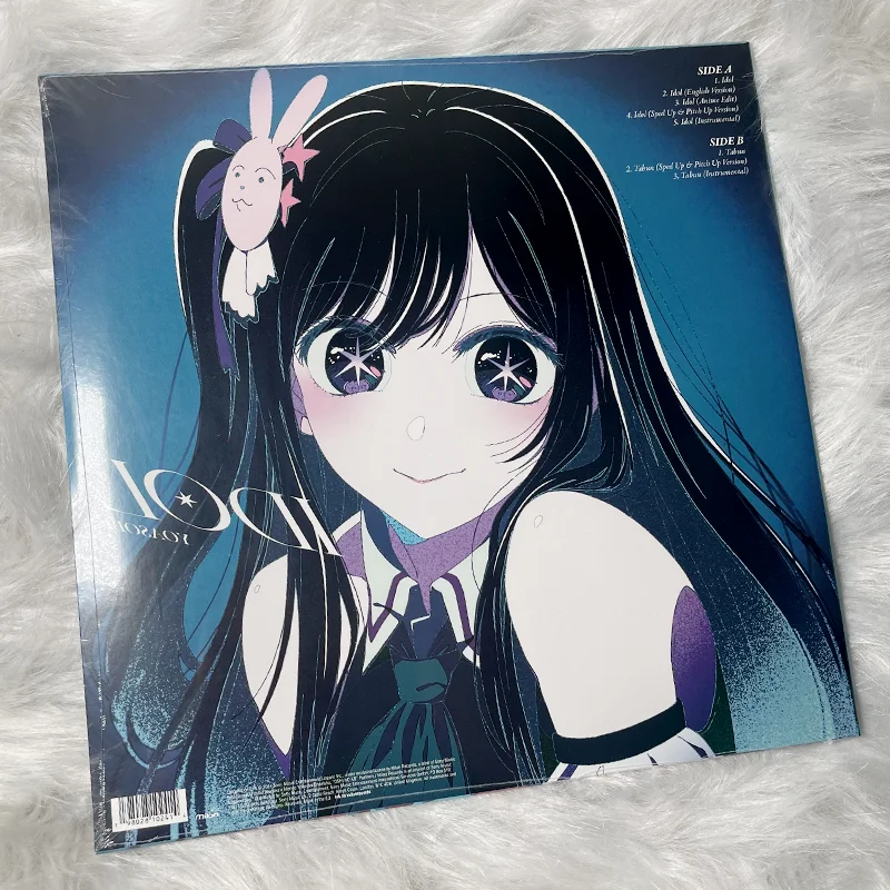 Official YOASOBI Idol Oshi No Ko Vinyl Blue Transparent LP Limited Edition Anime OST Japanese Record