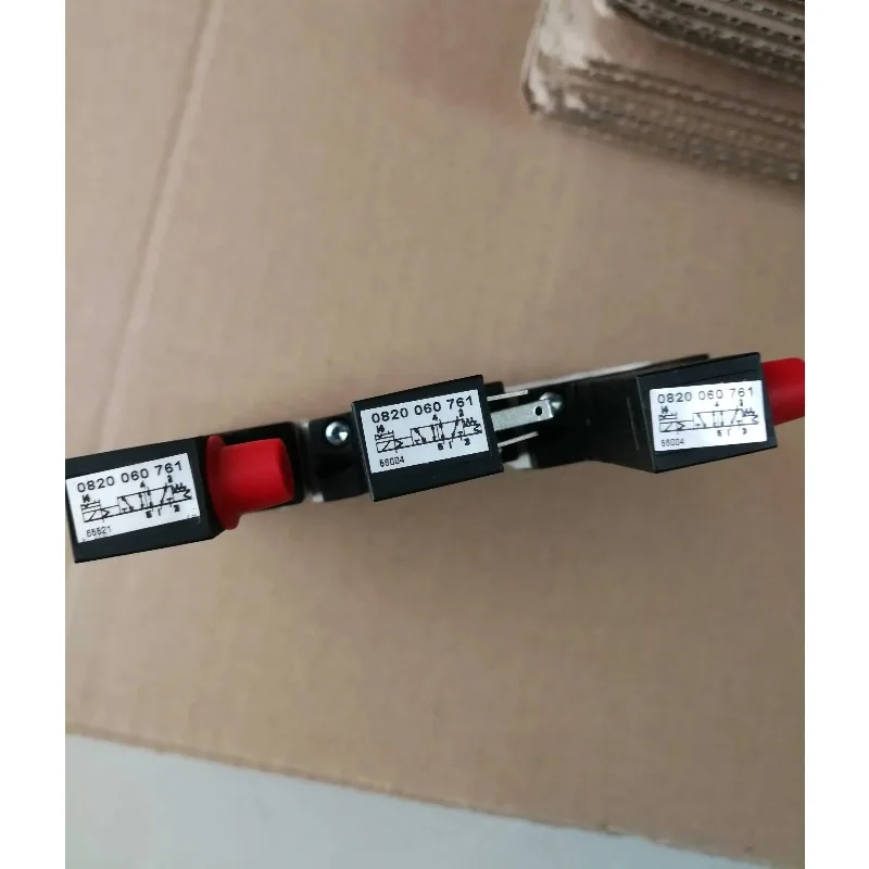 1PCS Edge banding machine solenoid valve 0820060761, solenoid valve 0820060761