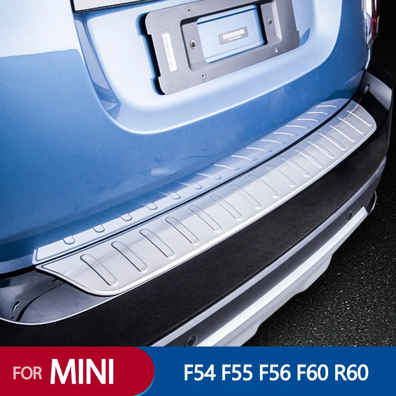 

Car Rear Trunk Door Guard Protection Panel Cover For MINI Cooper F54 F55 F56 F60 R60 Clubman Countryman Exterior Accessories