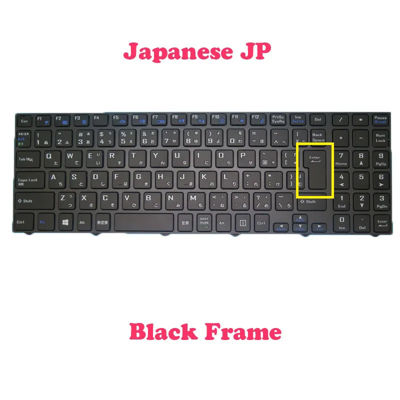 RU JP IT NJ50CU Keyboard For CVM18H86SU-4306 6-80-NJ510-280-1 CVM19G90J0-4302 6-80-NJ510-210-1M CVM18H8610-4306 6-80-NJ510-100-1