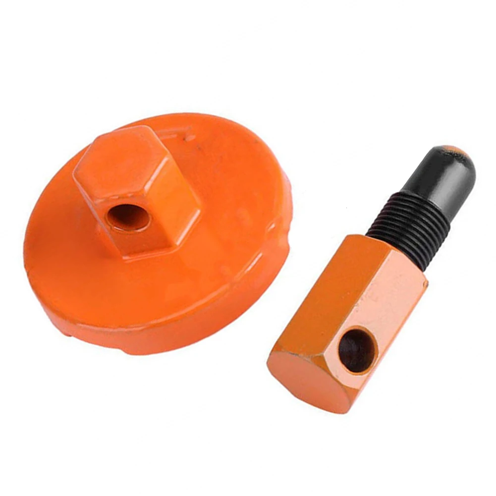 Steel Clutch Expander Tool for Removing Flywheel Nuts on For 2-Cycle Chainsaws Requiring For Piston Hold Position