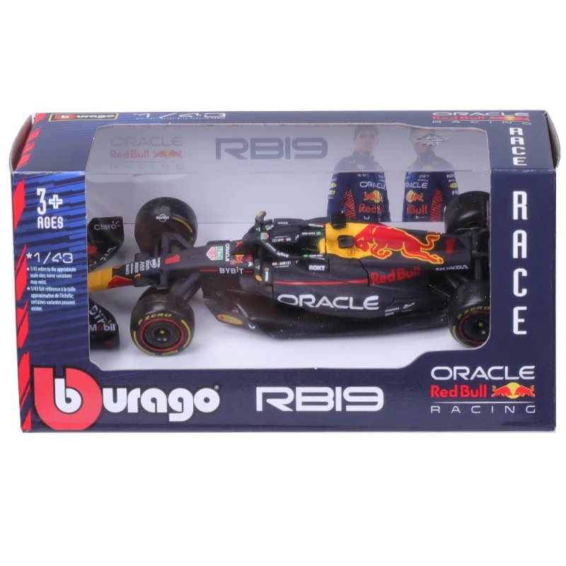 Bburago 1:43 Mclaren F1 MCL60 2023 Mercedes F1 Racing Red Bull Racing  Formula Car Static Simulation Diecast Model Cars Gifts