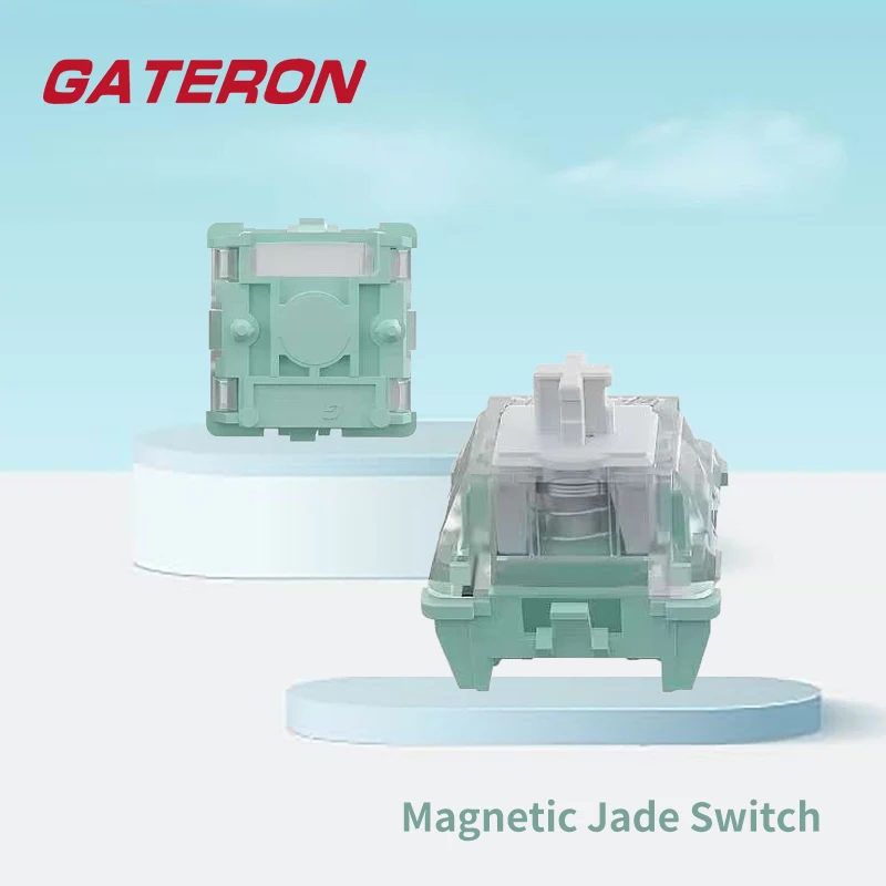 

Gateron Magnetic Jade Switch KS-20 SMD RGB Linear DIY Customized Mechanical Keyboard Hall Sensor Free Setting Pre Travel