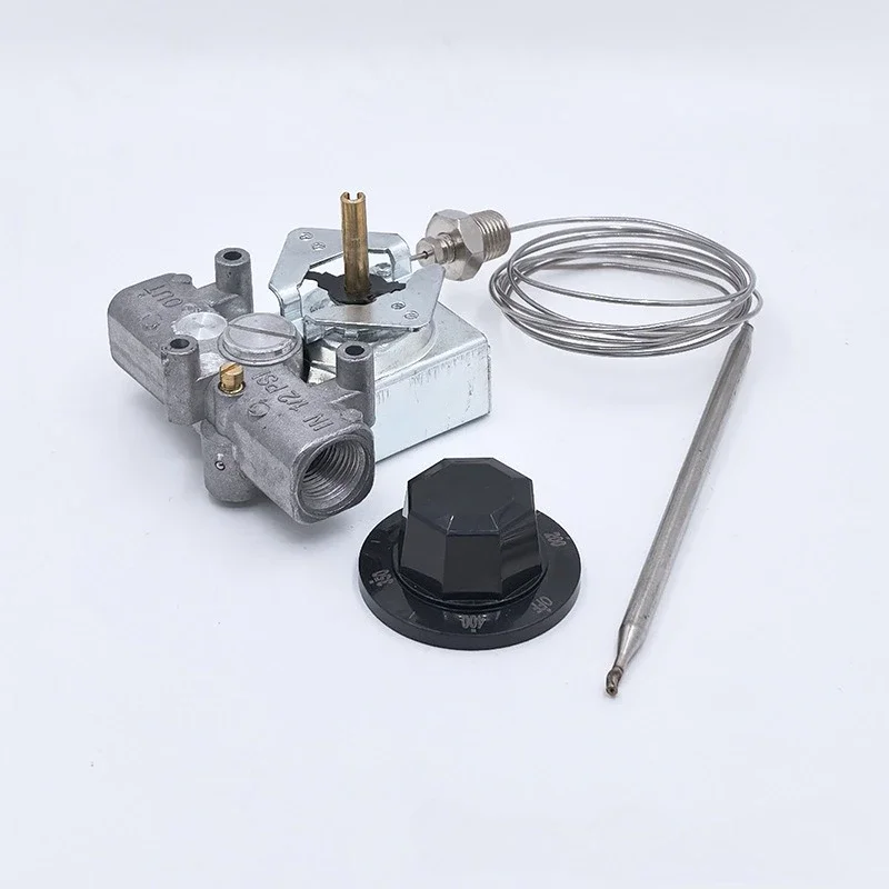 

Furnace Temperature Control Valve 93-204C Air Inlet and Outlet 3/8 or 1/4 "NPT Thread Commercial 200-400F Temperature Control