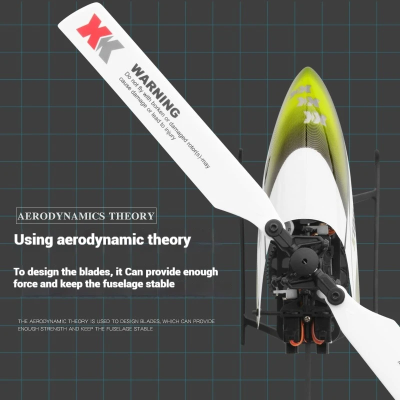 WLリモートコントロールRC K100 6方向シングルプロペラエルロンフリーアップリモートコントロールヘリコプターエントリーレベルモデルおもちゃ飛行機