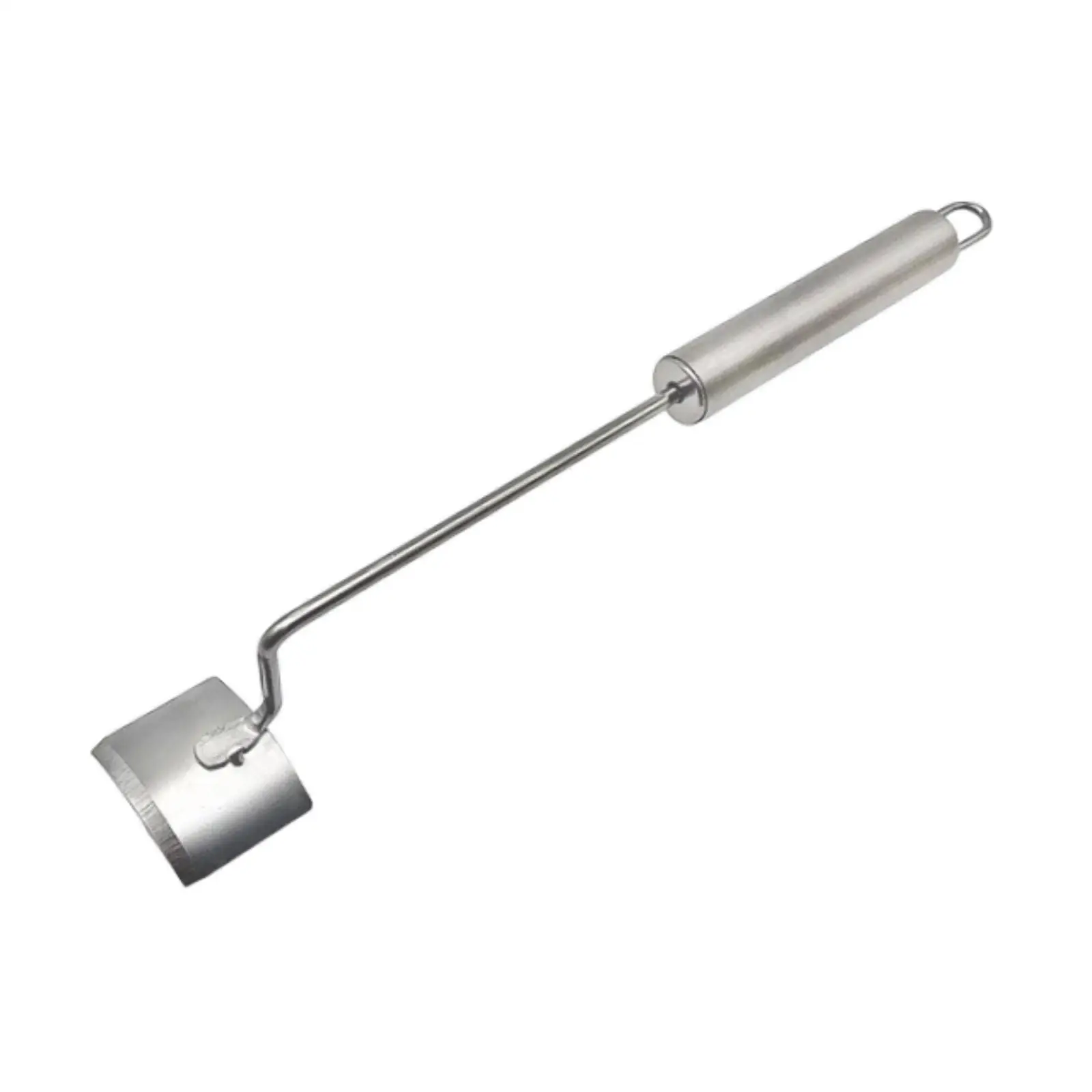 Corn Peeler with Ergonomic Handle Stainless Steel Corn Cob Stripper Silver for Smooth Kernel Separator