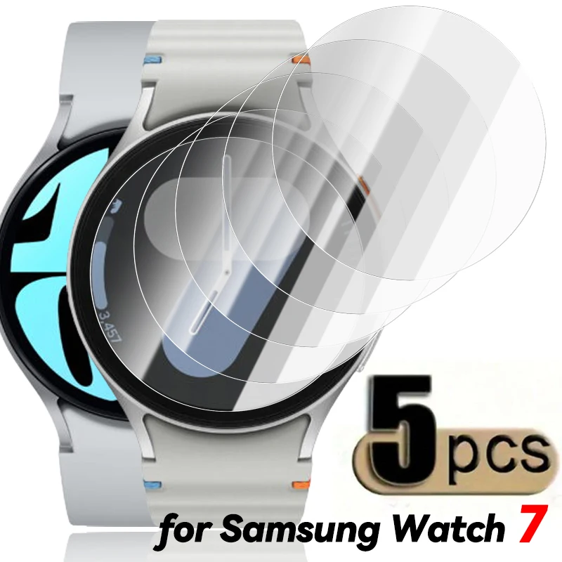 Glass For Samsung Galaxy Watch 7 Watch7 40mm 44mm HD Clear Tempered Glass 40/44mm Screen Protector For Samsung Watch 7Ultra 47mm