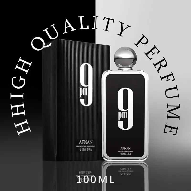 100ml Cologne 9pm High Quality Original Men's Perfume Phermonones Sexy Tоy Mens Long Lasting Hormones Body Spray Gift Set Mini