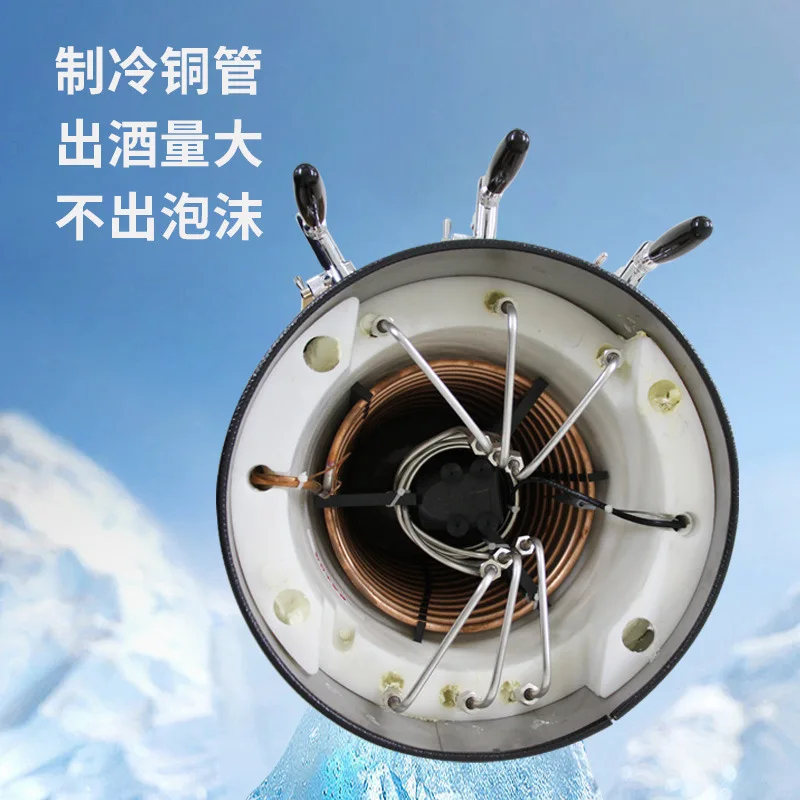 Manufacturer Mini Can Draft Beer Machine Commercial Mobile Draft Beer Machine Refrigerated Beer Dispenser Craft