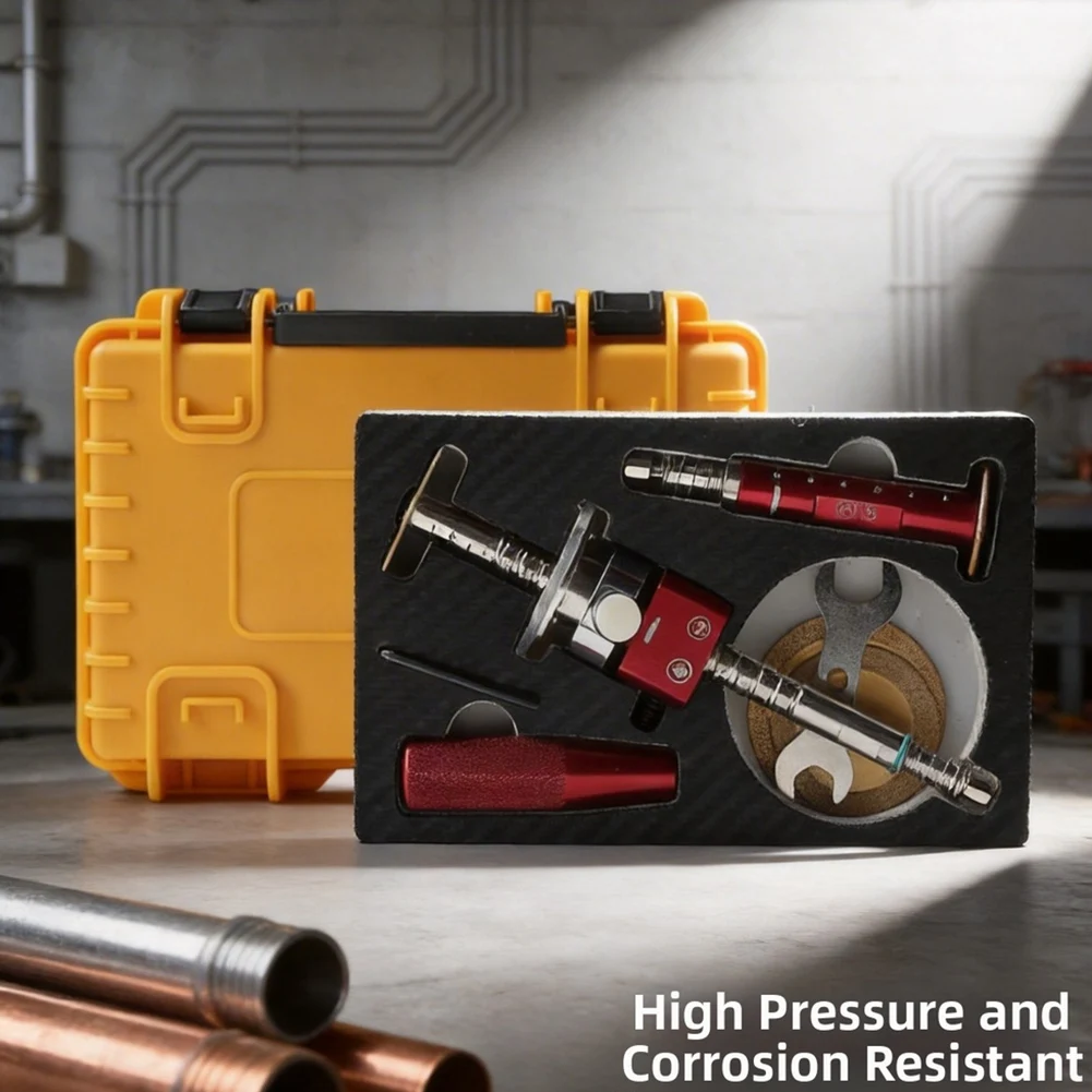 Pipe Inner Wall Cutter with Adjustable Rod Drill Attachment for Mini Saw Compact Efficient Cutting in Hard to Reach Areas