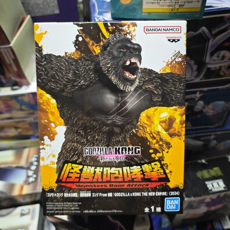 

Bandai Banpresto Original Godzilla New Empire Monster Roar Attack PVC Figure Toho Daikaiju Anime Collection Gift