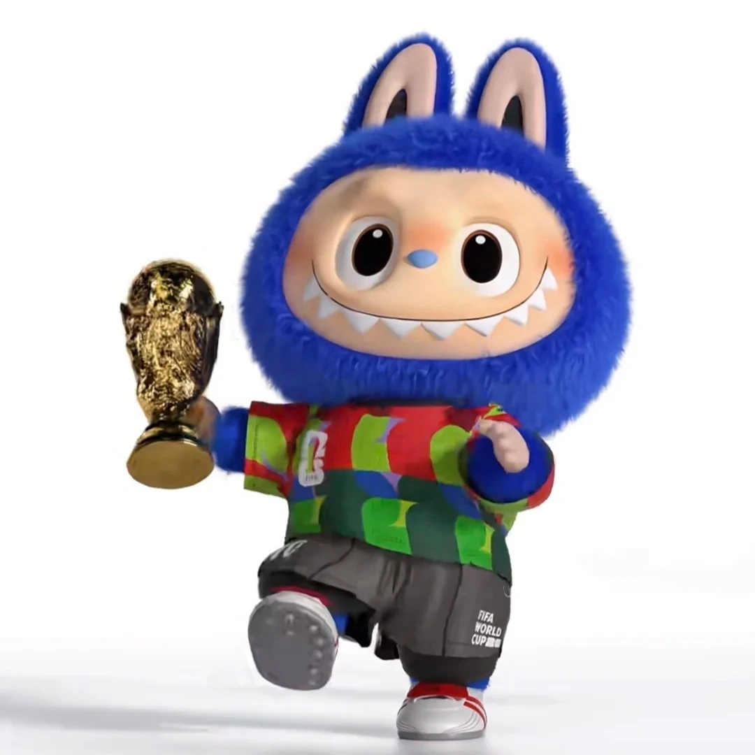 

POP MART THE MONSTERS X FIFA WORLD CUP 2026 CATCH THE WIN 38cm Big Doll Genuine Cute Labubu Kids Birthday Gift